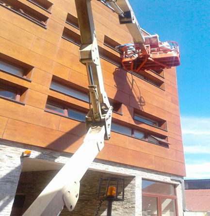 Instalación de aire acondicionado industrial